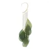 Boucles d'oreilles à dos pour femmes, pompon vert, blanc, noir, plume, longue oreille, breloque, manchette, sans Clip de perçage, bijoux indiens pour femmes