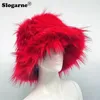 Cappelli a tesa larga Cappelli a secchiello Cappelli invernali a secchiello in pelliccia sintetica calda Cappellini da esterno per donna Berretto da pescatore in morbido pile Scaldaorecchie soffice Cappelli per le vacanze sugli sci Cappelli di pelliccia 230928