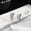 Creolen Minimalist Piercing Schlangenform Ohrring Für Frauen Mädchen Mode Party Hochzeit Schmuck Geschenk E1226