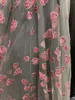 Юбки СКИДКА! Высокое качество женская серая юбка сладкое бальное платье модная вышивка с блестками