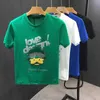 Мужские футболки роскошная дизайнерская футболка мужская футболка лето-рукав с коротким рукавом футболка аниме города
