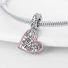 925 Sterling Silver For Women Charms Autentic Bead Halsband Pendant Ponged Pärledsmycken