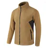 Vestes pour hommes Vêtements de style coréen Veste de moto Jakets pour hommes Parkas Vêtements de camping Vêtements de camping Sweat-shirt tactique avec fermeture à glissière