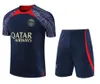 23 24 maillots de football chemise d'entraînement MBAPPE 7 HAKIMI SERGIO RAMOS 2023 2024 hommes chemises de football adulte vêtements de sport à manches courtes