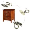 Frames 10pcs Vintage Kitchen Cabinet Cupboard Dresser Door Drawer Ring Pull Handles Knobs Antique Brass 230928
