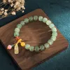 Bangle 2023 Braccialetti creativi Tessuti a mano Braccialetti di lapislazzuli naturali colorati Gioielli per ragazze da donna