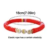 Link Bracelets 11pcs Colorful Taylor Bracelet English Name Soft Ceramic Beads Bohemian Kids Friendship Girls Jewerly