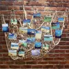 Wall Stickers Nautical Fishing Net Hanging The Mediterranean Sea Style Beach Party Shells Vintage HouseholdGarden Decoration Supplies 230928