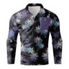 Men's Hoodies Male Autumn And Winter Christmas Printed Sweatshirt Snowflake Print Double Wool Fashionable Casual Plush Hooded