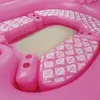 Jätteuppblåsbar båt enhörning flamingo pool floats flottning simning ring lounge sommar pool strand fest vatten float luft madrass hha1283q