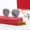 Marcos Nueva moda Top Hotselling Diseñador clásico Aviador Gafas de sol de lujo para hombres Mujeres Ideal para volar Golf Senderismo Correr y Grea