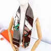 Scarves 30% Silk 70% Cashmere Shawl 2023 Scarfs Brand Designer Luxury Scarf Square Wraps Pashimina Hand-rolled Edges 130cm