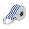 Ceintures Ceinture Ceinture Boucle En Métal Double Anneaux Nylon Toile Sangle Décontracté Mode Ceinture 066C