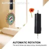 Väggklistermärken 3 datorer Windchime Motors Black Decor Motor utomhus Rotary Wind Chime Roting 230928