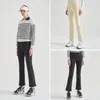 Outros artigos esportivos 23 outono / inverno sul-coreano vestuário de golfe feminino elástico slim fit calças versáteis calças curtas 230928