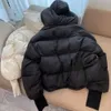 デザイナーの女性の贅沢ブランドCHジャケット秋の冬の女性パフジャケットコート刺繍CCラペルフード付きジッパーカジュアルショートスモールパーカダウンズ5H8H