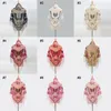 Foulards Femmes Mode Gland Triangle Écharpe Solide Coupe Dentelle Papillon Brodé Sahwl Pashmina