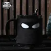 Mugs Ninja Mug Creative Ceramic With Lid And Spoon Heat-insulating Cup Cover Set Water Office Home Gift For Friends