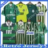 93 94 98 10 14 Palmeiras R. CARLOS Retro Voetbalshirts 1999 EDMUNDO Heren ZINHO RIVALDO EVAIR Home Groene Voetbalshirts Heren Uniformen Korte Mouw