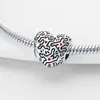 925 Sterling Silver For Women Charms Autentic Bead Halsband Pendant Ponged Pärledsmycken