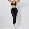 Active Set Gym Set Women Yoga Clothing Lycra Sport Outfit For Woman Sportswear Activewear Workout Womens Clothes White Pink Grey Brown