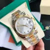 Con scatola originale Orologio di moda di lusso di alta qualità 41mm President Datejust 116334 Vetro zaffiro Asia 2813 Movimento meccanico automatico Orologi da uomo 88