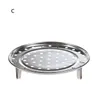 Double Boilers Arrival Stainless Steel Shelf Insulated Three-Leg Steamer Dumpling Tray Food Rack Drawer Kitchen Folding Basket