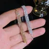 Bracelets de charme Bling strass bracelet pour femmes filles exquise chaîne réglable amitié bijoux de mariage accessoires 2023