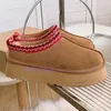 Mujer Tazz Tasman Zapatillas Australia Botas de plataforma Diseñador Nieve Invierno Bota de piel de oveja Zapatilla de piel Señoras Clásico Ultra Mini Ante Botines de lana