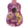 Irin barn 21 tum yukriri fantasy flicka sopran hårt trä ukulele strängar spelbara instrument liten hawaiian gitarr present ukrili musikinstrument mode mode