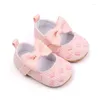 Pierwsze piechurki Baby Girl Anti Slip Buty dziecięce niemowlę księżniczkę Little Outdoor 6 miesięcy 1 rok urodzenia