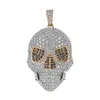 Skull Hip Hop Diamond Pendant VVS Moissanite Diamond Luxury Pendant 925 Sterling Silver Hip Hop Pendant for Men