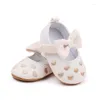 Pierwsze piechurki Baby Girl Anti Slip Buty dziecięce niemowlę księżniczkę Little Outdoor 6 miesięcy 1 rok urodzenia