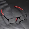 Sunglasses TR90 Sports Reading Glasses Women Men Anti Blue Light Presbyopia Eyeglasses Spring Leg Far Sight Optical Eyewear Diopter To 4.0