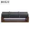 Jewelry Pouches Bags DIGU Whole Luxury Jewellery Displays Prop Bracelet Set Packaging Display Wood Stand250t