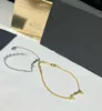 Nieuwe stijl designer y armband titanium stalen schakelketting goud zilver mode-sieraden dames bedelarmbanden