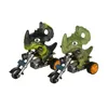 恐竜バイクのおもちゃの子供の車の慣性シミュレーションティラノサウルスレックス機関車