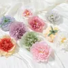 Decoratieve Bloemen 10PC Hoofden 8CM Kunstmatige PE Foam Rose Bruid Boeket Bloem Voor Bruiloft Scrapbooking DIY