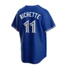 Vladimir Guerrero Jr. Bo Bichette Blue Jay Baseball Jersey World Series Kevin Kiermaier Matt Chapman George Springer Biggio Alek Manoah Roberto Alomar Size S-5XL