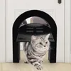 Porte-chat arqué porte pour animaux de compagnie Teddy chiot chaton accès clôture de sécurité adapté au bois et au plastique