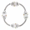 Pendanthalsband Titanium Rostfritt stål 1017 Alyx 9SM Halsband 4 Metal Buckles Hero Chain Alyx Necklace Men Women Accessories J231Y