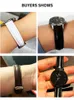 Watch Bands Soft Leather Strap Parts Accessories Green Purple Royal Blue Durable Genuine Band 10mm 12mm 14mm 16mm 18mm24mm 230928