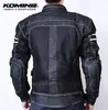 Giacche da uomo KOMINE JK006 Giacca Primavera Traspirante Denim Mesh Racing Ride Abbigliamento ad alte prestazioni Resistenza alla caduta Giacca da moto 230928