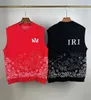 Mens Women'sTank designer Sweaters jumper Letter Embroidery Mens Womens luxury sweatshirt Pullover Men Short sleeved Sweatshirt