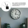 Klockor tillbehör reloj de pared digital klocka händer akrylmotor kit delar plastmekanism drivs arbete