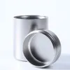 1pcs New Small Metal Aluminum Sealed Portable Travel Caddy Airtight Smell Proof Container Stash Jar LWW9027212l