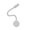 Vägglampa 3W LED Book Light Bedside Study Desk Sconce Night Spot Fixtures EU US Plug Cord