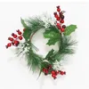 キャンドルホルダーA9LBアイキャッチクリスマスドアリースハンガー輝く効果の花輪11.02インチ