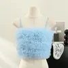 Réservoirs pour femmes 2023 Printemps Été Mode Portant Sexy Y2k Slim Dos Nu Sans Manches Soutien-Gorge Top 3D Fleur Sangle Réservoir Pour Les Femmes