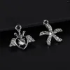 Charms 5pcs/ Lot Fashion Multi-Shape Metal Metal Gold/ srebrny wisiorek DIY ręcznie robione akcesoria biżuterii Znalezienie